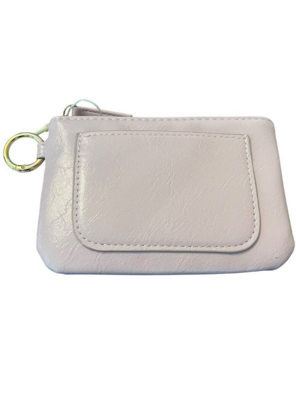 Primark Light Pink Faux Leather Coin Purse Card Slot NWT Gift